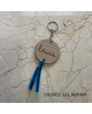 Llavero - Identificador con Cinta de terciopelo