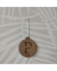 Bola de Navidad Nombre, Frase e Inicial Grabada