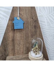 Bola de Navidad Nombre, Frase e Inicial Grabada