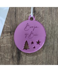 Adorno Casa con Corazón Sweet Home y Nombres