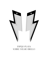 Pendientes Rayo Doble Colgado