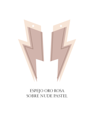 Pendientes Rayo Doble Colgado