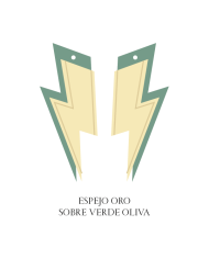 Pendientes Rayo Doble Colgado