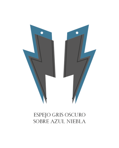 Pendientes Rayo Doble Colgado