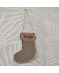 Espejo Calcetín Con o Sin Saco con Copo Grabado