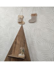 Bola de Navidad Calada con Nombre Grabado e Inicial en Metacrilato