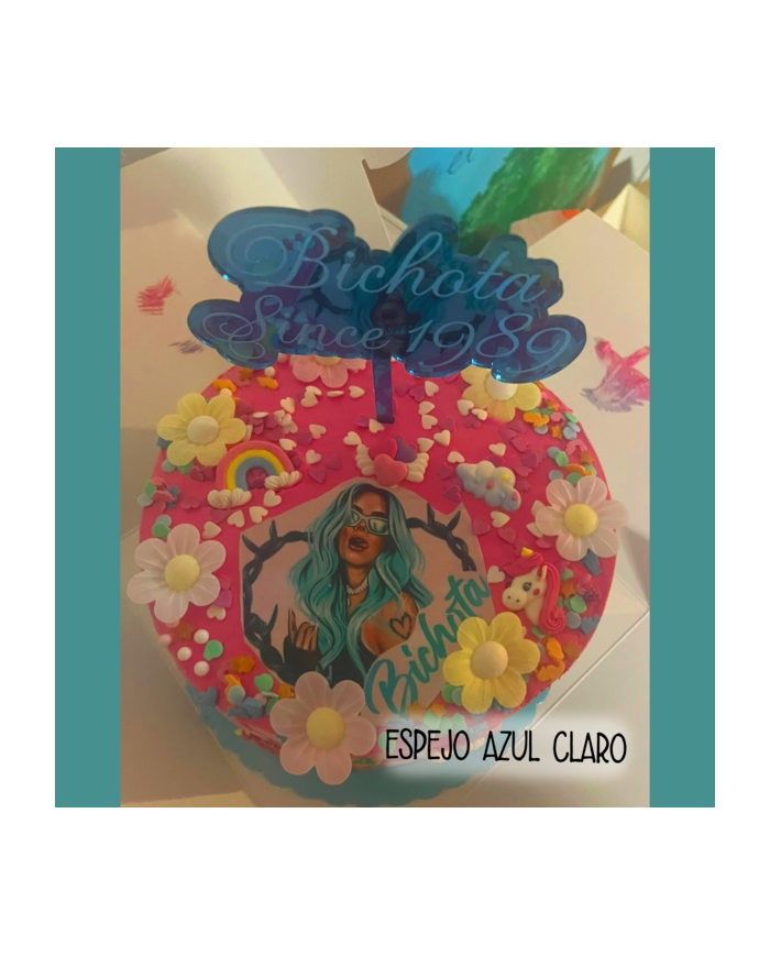 Topper " Bichota Since " y Año de Nacimiento