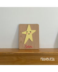 Cartel Infantil Planeta Con Nombre