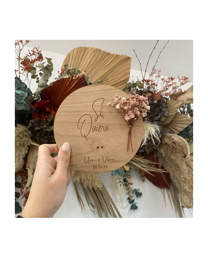 Porta Alianzas con Ramillete