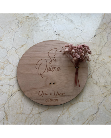 Porta Alianzas con Ramillete