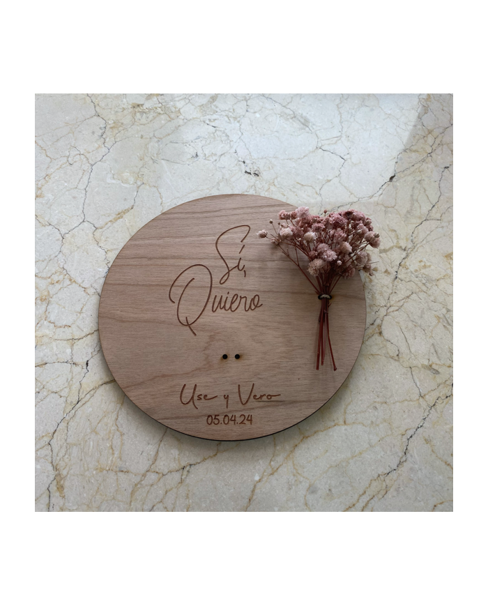 Porta Alianzas con Ramillete