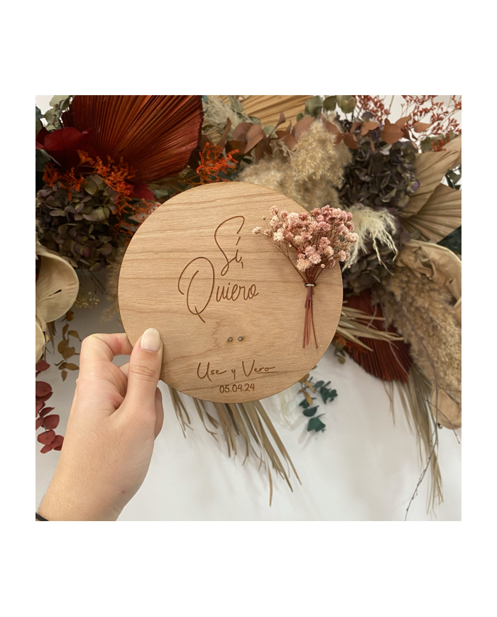 Porta Alianzas con Ramillete