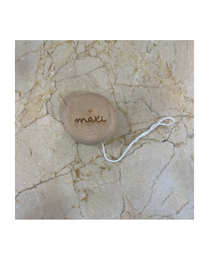 Yoyó de Madera con Nombre Grabado