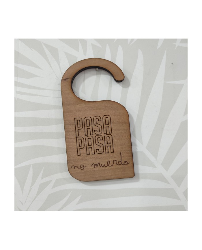 Colgador Puerta Estoy Estresada - No Muerdo