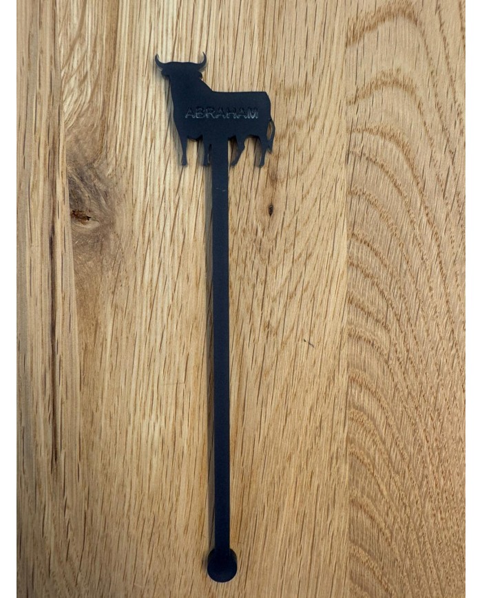 Agitador toro con nombre