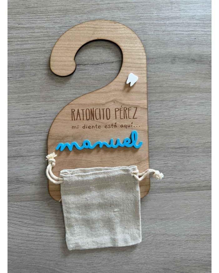 Percha " Ratoncito Pérez, mi diente está aquí