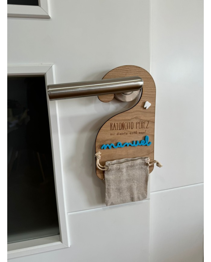 Percha " Ratoncito Pérez, mi diente está aquí