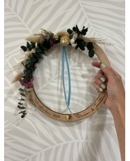 Porta alianzas " Aro floral"