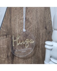 Bola de Navidad Mi primera Navidad Transparente