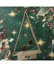 BOLA NAVIDAD LED, CON NOMBRE GRABADO.