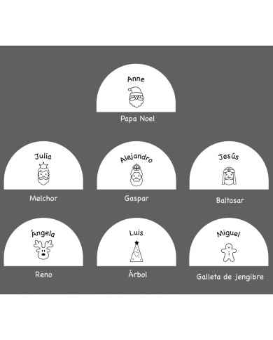 PANDERETA CON NOMBRE Y DIBUJO GRABADO