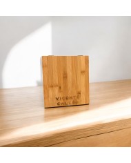 CAJA 2 COPAS DE VINO Y SACACORCHOS CON NOMBRE Y APELLIDO GRABADO