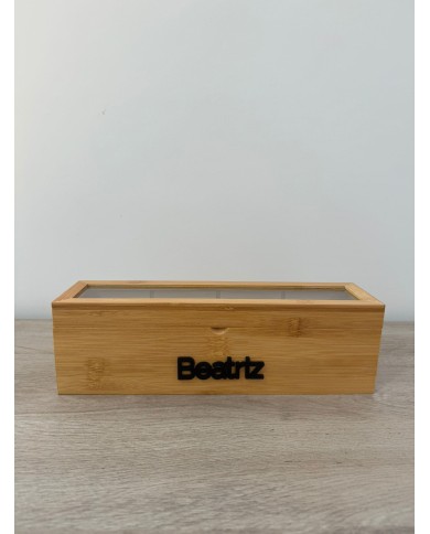 CAJA TÉ CON NOMBRE CAJA TÉ CON NOMBRE