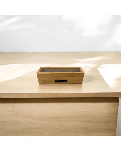 CAJA TÉ CON NOMBRE CAJA TÉ CON NOMBRE