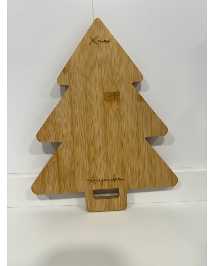 TABLA NAVIDAD PINO XMAS CON NOMBRE