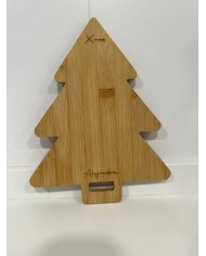 TABLA NAVIDAD PINO FELIZ NAVIDAD CON NOMBRE