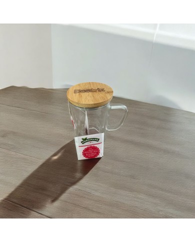 TAZA TÉ CON TAPA BAMBÚ CON NOMBRE TAZA TÉ CON TAPA BAMBÚ CON NOMBRE