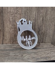 Bola de Navidad Rey Mago Melchor Gaspar o Baltasar