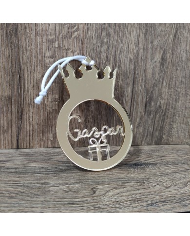 Bola de Navidad Rey Mago Melchor Gaspar o Baltasar