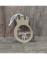 Bola de Navidad Rey Mago Melchor Gaspar o Baltasar