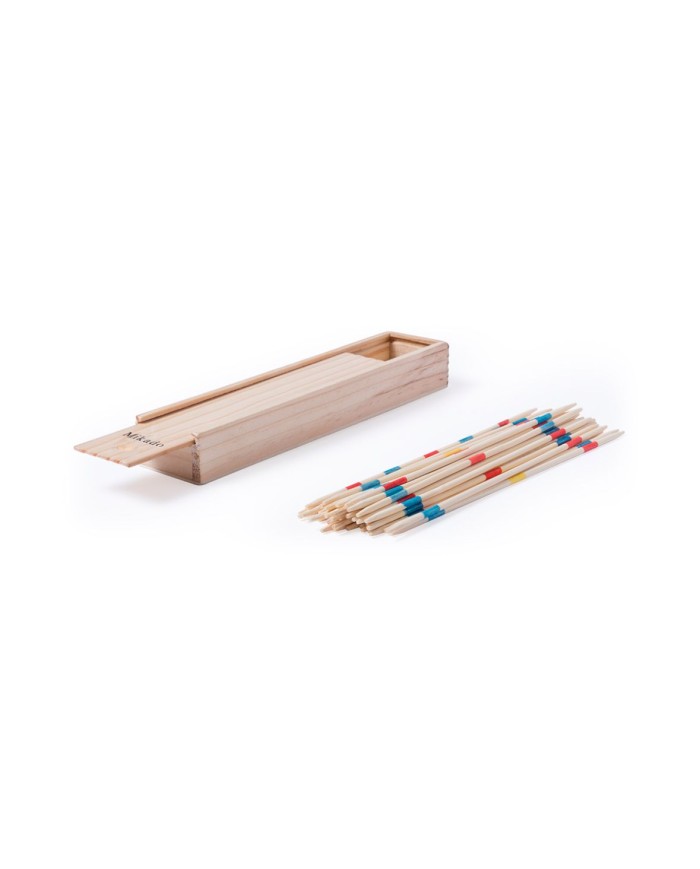 JUEGO MIKADO CON NOMBRE GRABADO