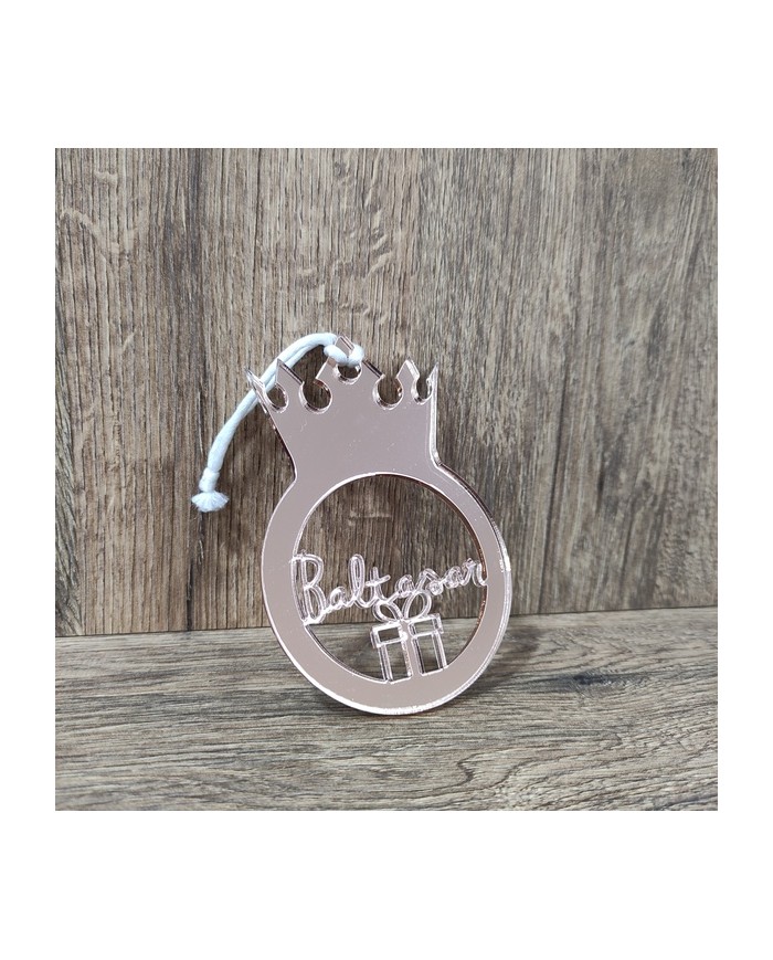 Bola de Navidad Rey Mago Melchor Gaspar o Baltasar