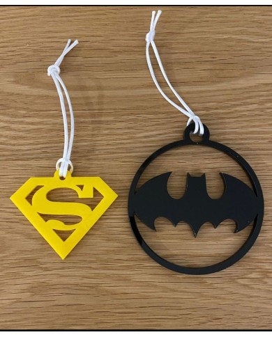BOLAS NAVIDAD BATMAN Y SUPERMAN