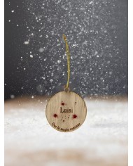 BOLA CON NOMBRE Y ESTRELLAS DE ESPEJO BOLA CON NOMBRE Y ESTRELLAS DE ESPEJO