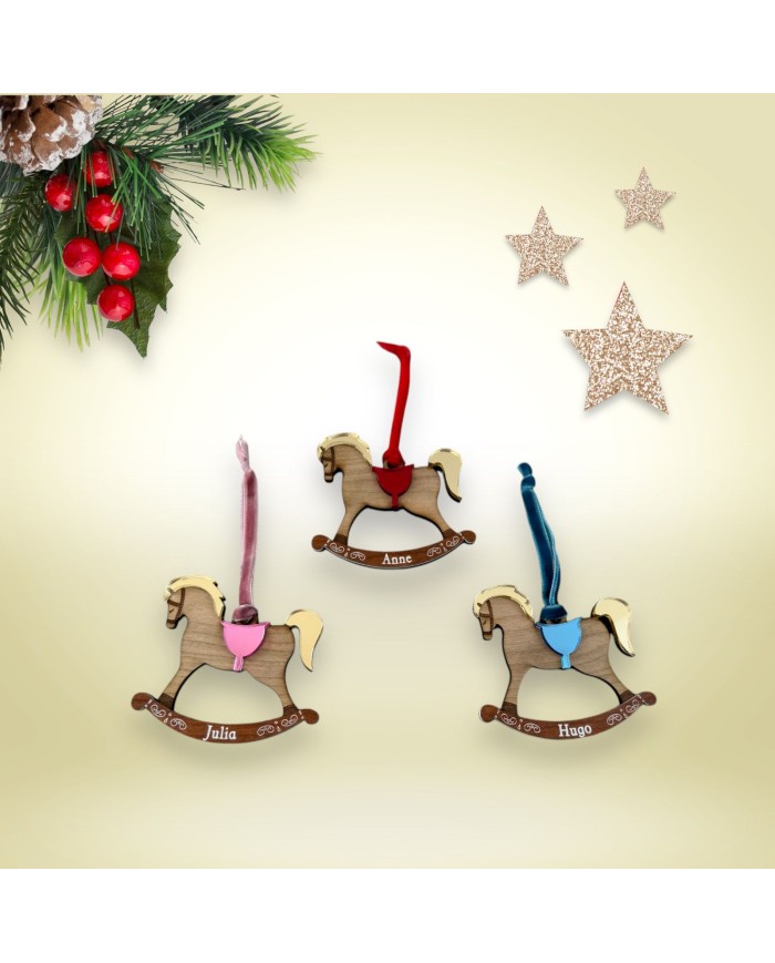 BOLA CABALLITO BALANCIN MAGICO CON NOMBRE