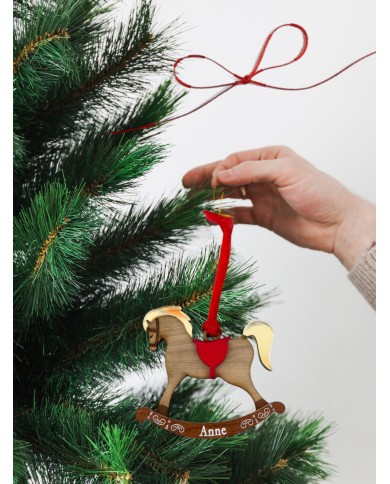 BOLA CABALLITO BALANCIN MAGICO CON NOMBRE