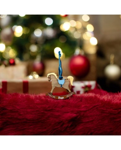 BOLA CABALLITO BALANCIN MAGICO CON NOMBRE