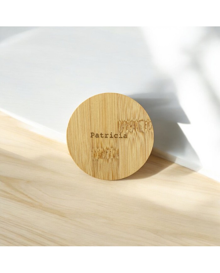 ESPEJO DE BOLSO CON NOMBRE