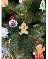 BOLA NAVIDAD MUÑECO JENGIBRE