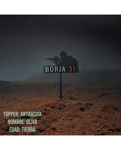 TOPPER AIR SOFT CON NOMBRE Y EDAD