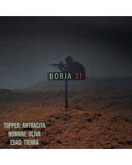 TOPPER AIR SOFT CON NOMBRE Y EDAD