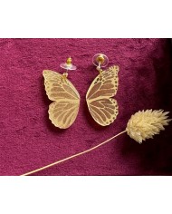 Pendientes Alas de Mariposa en Metacrilato Espejo de Colores