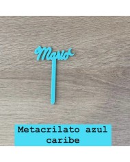 MINI TOPPER CUPCAKES CON NOMBRE Y LUNA