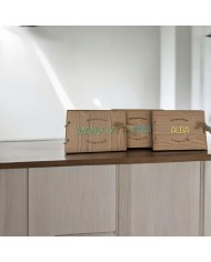 ALBUM COMUNION CON NOMBRE EN METACRILATO COLOR