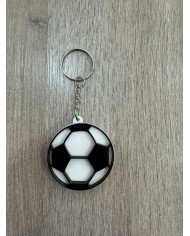 LLAVERO LEOPARDO CON INICIAL Y MOSQUETON DORADO