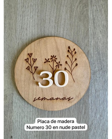 Placa embarazo semana 30 Placa embarazo semana 30